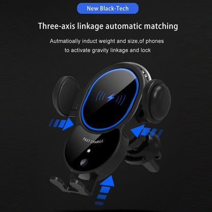 10W Wireless Automatic Clamping Mount Fast Charger For Your Car - SnagItCo.