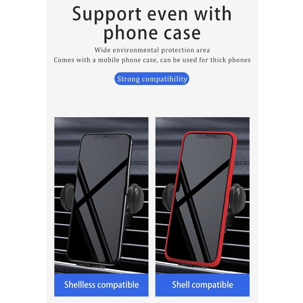 10W Wireless Automatic Clamping Mount Fast Charger For Your Car - SnagItCo.