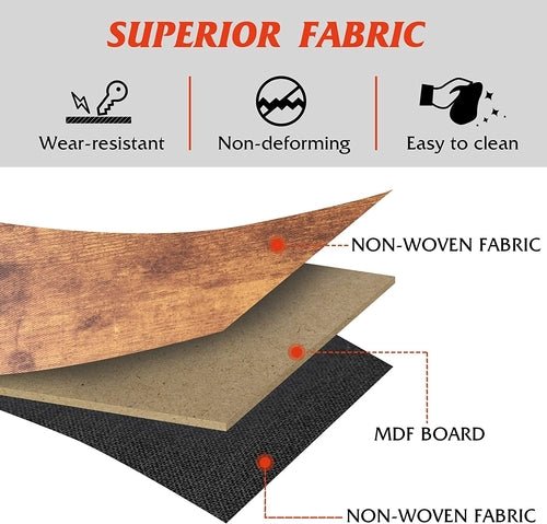 6 Drawer Dresser Rustic Brown For Bedroom Storage Solutions - SnagItCo.