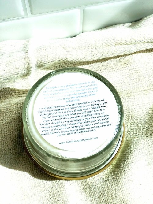 Abundance Candle / Ritual Candle / Intention Candle / Hand Poured - SnagItCo.