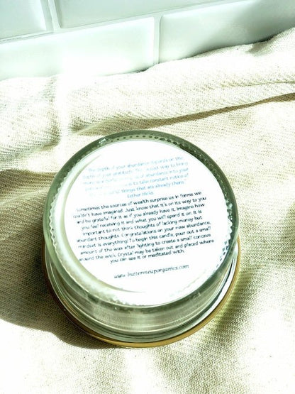 Abundance Candle / Ritual Candle / Intention Candle / Hand Poured - SnagItCo.