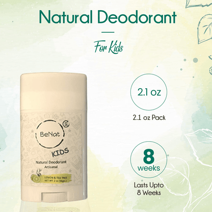All - Natural Deodorant for Kids & Teens - SnagItCo.