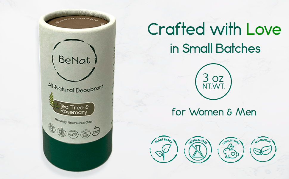 All Natural, Plastic - Free Deodorants - SnagItCo.