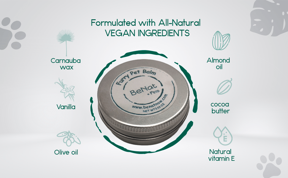 BeNat Pets. Furry Pet Balm. 0.9 oz. - SnagItCo.