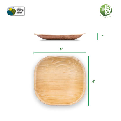 BOSNAL Palm Leaf Plates - SnagItCo.