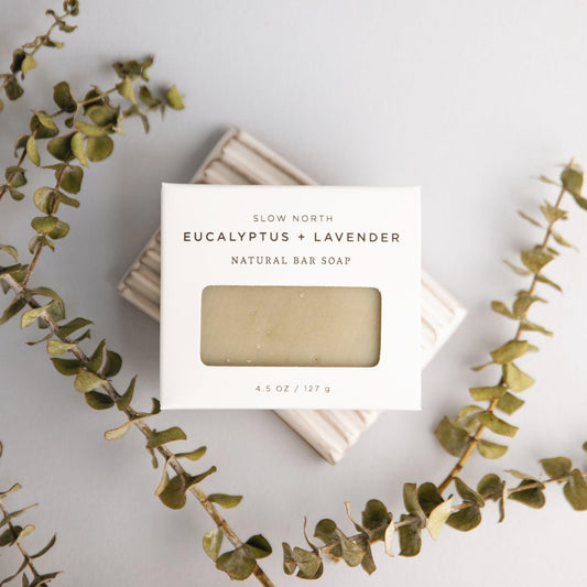 Eucalyptus + Lavender - Natural Bar Soap - SnagItCo.