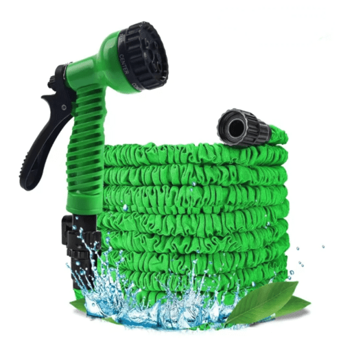 Expanding Expandable Flexible Garden Water Hose w Spray Nozzle 25, 50, - SnagItCo.