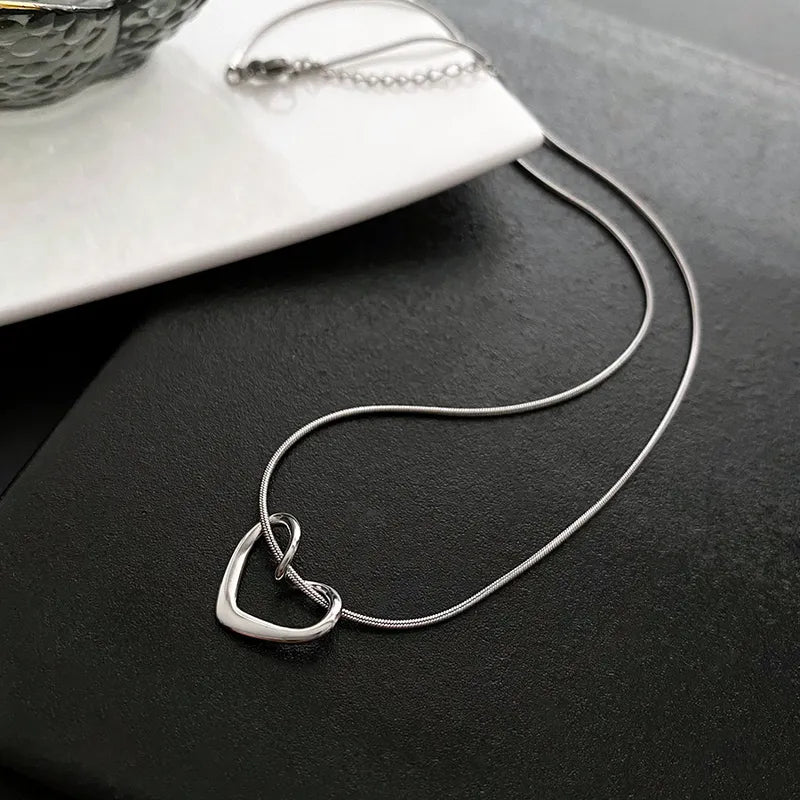 Fashion Heart Necklace - SnagItCo.