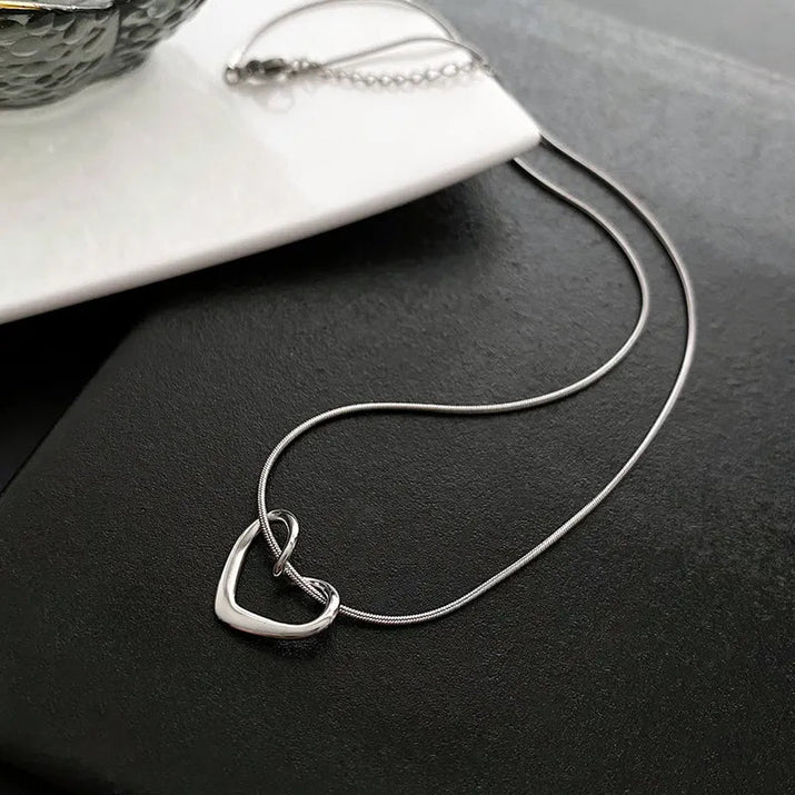 Fashion Heart Necklace - SnagItCo.