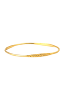 Gold Bracelet with Texture - SnagItCo.