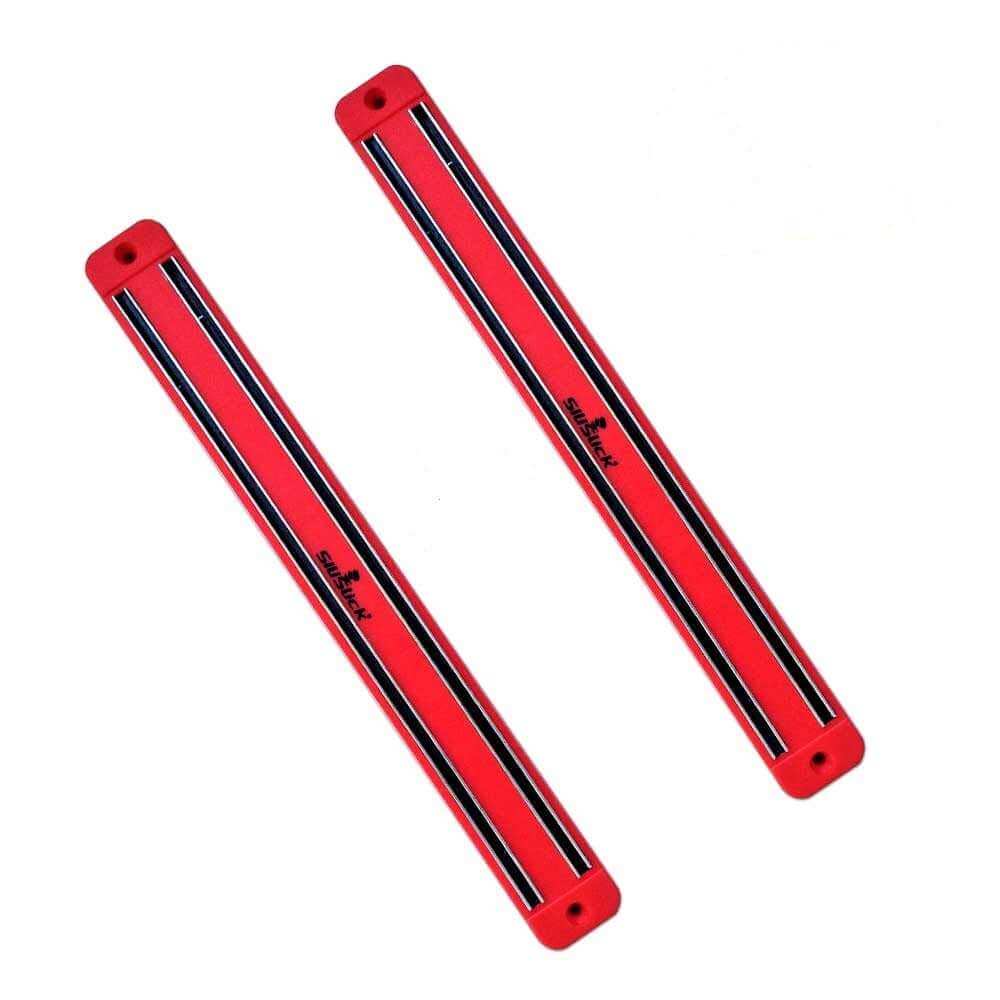 Magnetic Knife Tool Rack - 2 Red - SnagItCo.