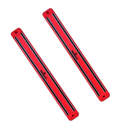 Magnetic Knife Tool Rack - 2 Red - SnagItCo.