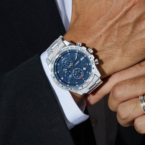 Personalized Mens Watch, Boyfriend Gift, Anniversary Gift - SnagItCo.