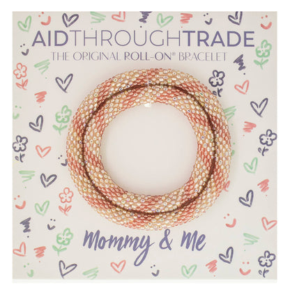 Rose Gold Mommy & Me Bracelets - SnagItCo.