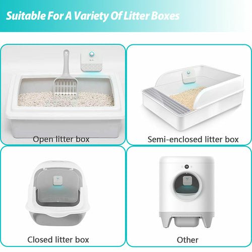 Smart Cat Odor Purifier for Cat Litter Box Deodorizer Dog Air Cleaner - SnagItCo.