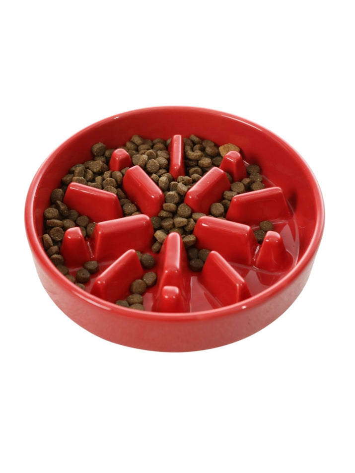 [Spark] Slow Feeder Dog Bowls - Red / Green / Blue - SnagItCo.
