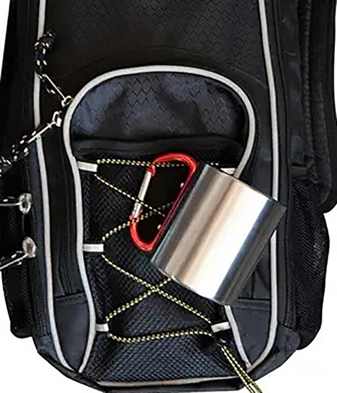 Stainless Steel Double Wall Carabiner Mug 10oz - SnagItCo.