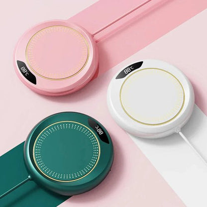 USB Smart Coffee Mug Warmer with Digital Display - SnagItCo.