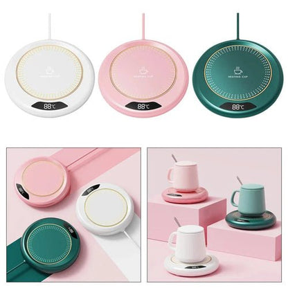 USB Smart Coffee Mug Warmer with Digital Display - SnagItCo.