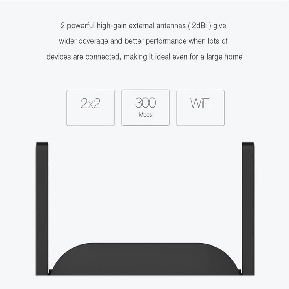 Xiaomi 300Mbps WiFi Amplifier/Universal Wireless WiFi Range Extender/Booster - SnagItCo.